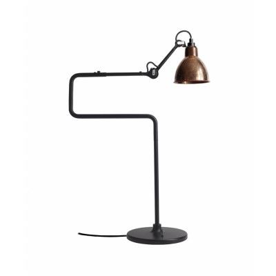 Lampe Gras - 317 Bordslampa Svart/Raw Koppar