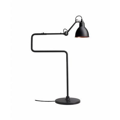 Lampe Gras - 317 Bordslampa Svart/Svart/Koppar