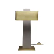 DCW - Iota Bordslampa Concrete/Brass