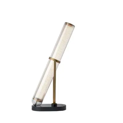 DCW - La Lampa Frechin Bordslampa 25x64,4 Gold/Black