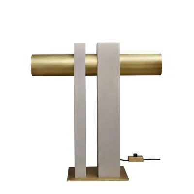 DCW - Pi Bordslampa Concrete/Brass