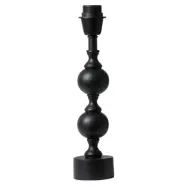 Deborah lampfot, mattsvart 35cm