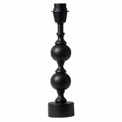 Deborah lampfot, mattsvart 35cm