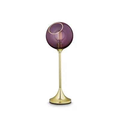 DESIGN BY US - Ballroom Bordslampa Purple Rain/Gold
