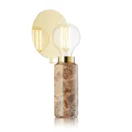 DESIGN BY US - Blindspot bordslampa Brown Marble