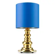 DESIGN BY US - Punk Deluxe Bordslampa Blue Shade
