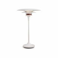 Diablo bordslampa D300 Mattvit/Rosé silver G9