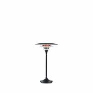 Diablo bordslampa LED, mattsvart/blankröd 20cm