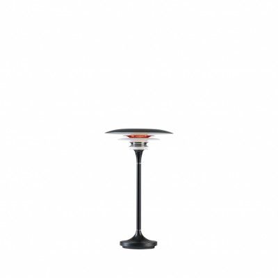 Diablo bordslampa LED, mattsvart/blankröd 20cm