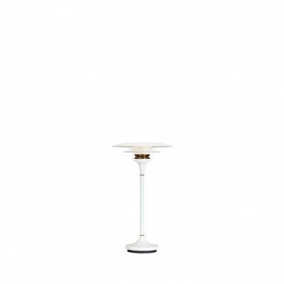 Diablo bordslampa LED, vit/mässing 20cm