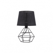 Diamant svart nattlampa