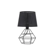 Diamant svart nattlampa