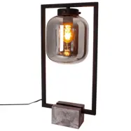 Dixton bordlampa, rökgrå 52cm
