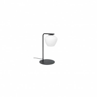 DK bordslampa, svart/opal 46cm