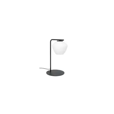 DK bordslampa, svart/opal 46cm