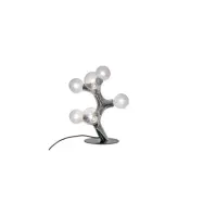 Dna triple bordslampa, krom