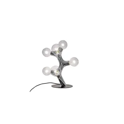 Dna triple bordslampa, krom