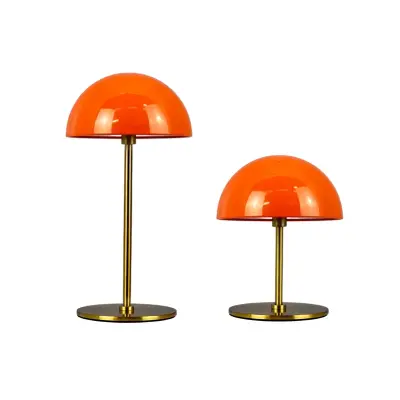 Dyberg Larsen - Along LED-bordslampa, orange, 2-pack