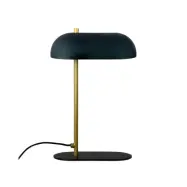 Dyberg Larsen - Arch bordslampa Mini, svart/mässing, 32 cm