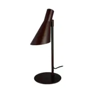 Dyberg Larsen - DL12 Bordslampa Mini, brun, E14, metall