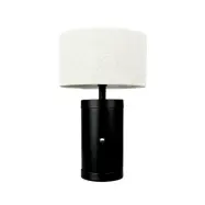 Dyberg Larsen - Mellow LED-bordslampa, svart, 23 cm