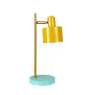 Dyberg Larsen - Ocean Portable bordslampa Mini, curry/turkos