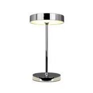 Dyberg Larsen - Starlight LED-batteridriven bordslampa, krom, metall