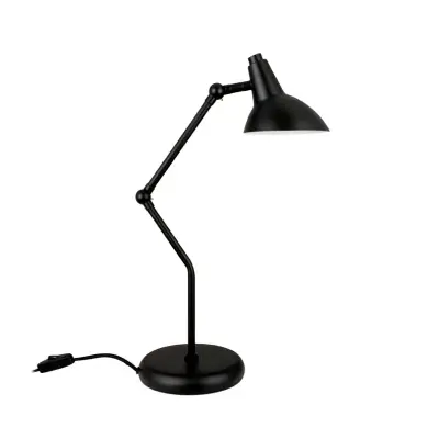 Dyberg Larsen - Vela bordslampa, svart, höjd 45 cm