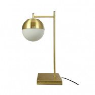 DybergLarsen - Caen Bordslampa Mässing/Vit