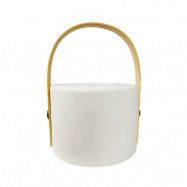 DybergLarsen - Carry Solcell Bordslampa Vit/Natur