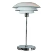 Dyberg Larsen - DL31 Bordslampa Matt Vit