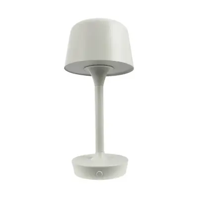 Dyberg Larsen - FLOW LED Portable Bordslampa Krämig Vit