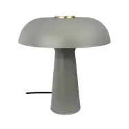 Dyberg Larsen - Iris bordslampa, grå, metall, höjd 28 cm