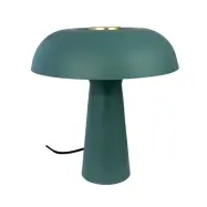 Dyberg Larsen - Iris bordslampa, grön, metall, höjd 28 cm