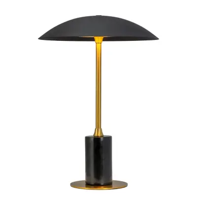 Dyberg Larsen - Moon Portable Bordslampa Black/Brass