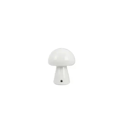 Dyberg Larsen - Morkel Mushroom LED-batteridriven bordslampa, vit