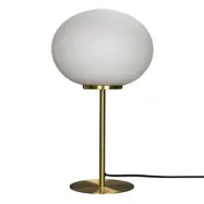Dyberg Larsen - Queen Bordslampa Opal/Brass