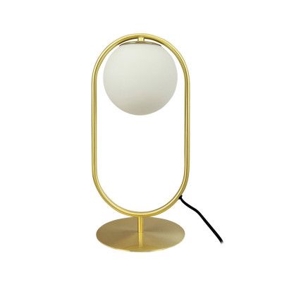 Dyberg Larsen - Reims Bordslampa Mässing/VitDybergLarsen