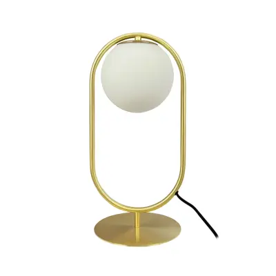 Dyberg Larsen - Reims Bordslampa Mässing/VitDybergLarsen