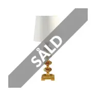 Edith bordslampa, marmor/mässing