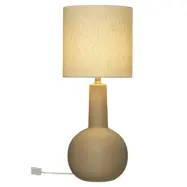 ELEANA bordslampa, brun/beige