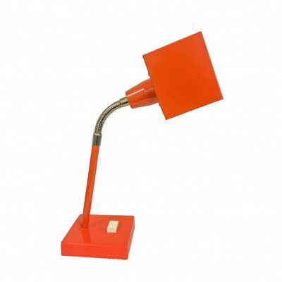 Elidus Kuben skrivbordslampa, orange