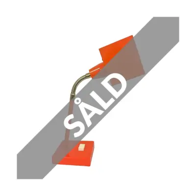 Elidus Kuben skrivbordslampa, orange