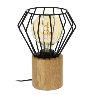Envostar - Vento Bordslampa Black/Oak