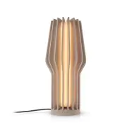 PLEASE WAIT to be SEATED - Radiant bärbar bordslampa 25 cm beige –