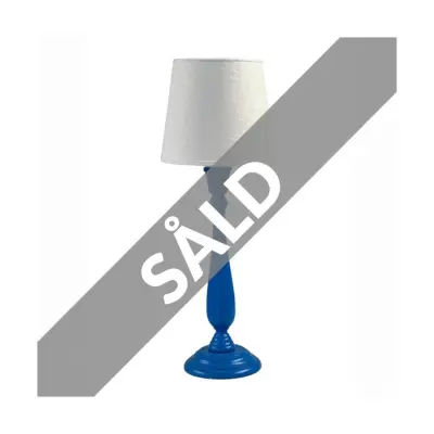 Fergus bordslampa, koboltblå