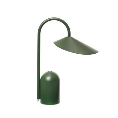 ferm LIVING - Arum Portable Bordslampa IP44 Grass Green
