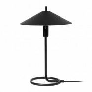 ferm LIVING Filo bordslampa Black-black