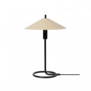 Ferm Living - Filo Bordslampa Black/Cashmere