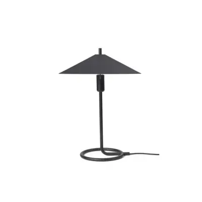 ferm LIVING - Filo Bordslampa Square Black/Black